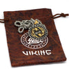 Viking Geri and Freki Necklace