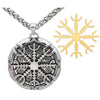 Aegishjalmur Shield Viking Necklace