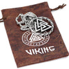 Valknut Viking Ouroboros Necklace