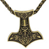 Viking Thor and Odin Necklace