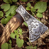 Engraved Eagle Viking Ax