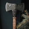 Double edged viking ax