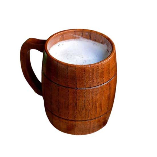 Mug Viking en Bois Bière