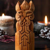 Statuette Viking en bois - Tyr