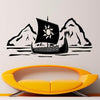 Viking Longship Stickers