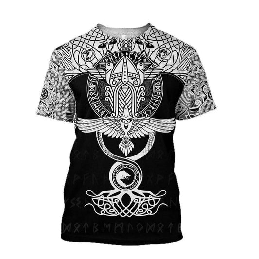 T-shirt Viking Symboles Célestes