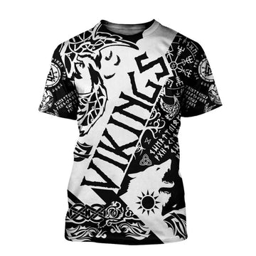 T-shirt viking culture nordique