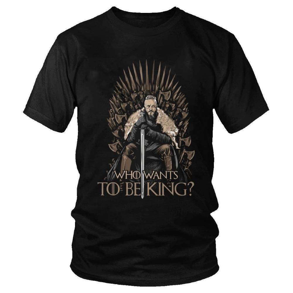 T-shirt viking qui veut être le roi