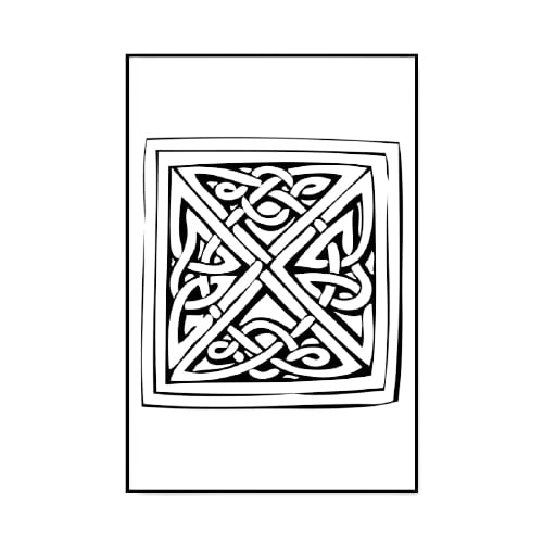 Tableau Viking Forme Celtique