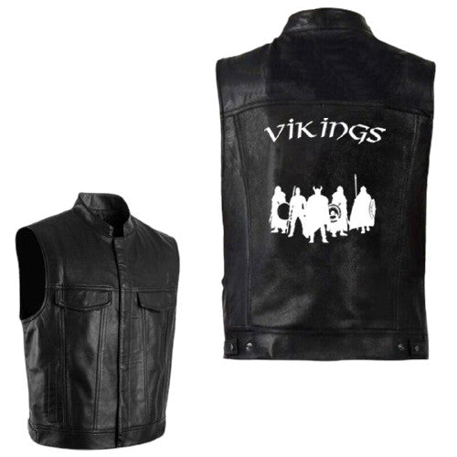 Northern Army Leather Viking Jacket | Invasion Viking Shop – Ervald
