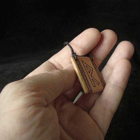 Amulette de la Rune Raido Viking