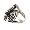 Nordic Eagle Viking Ring (Sterling Silver)