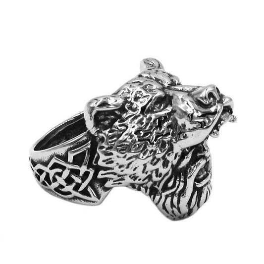 Bague Viking Homme Ours