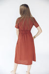 Long linen dress, soft linen dress for women