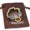 Fenrir Wolf Viking Bracelet