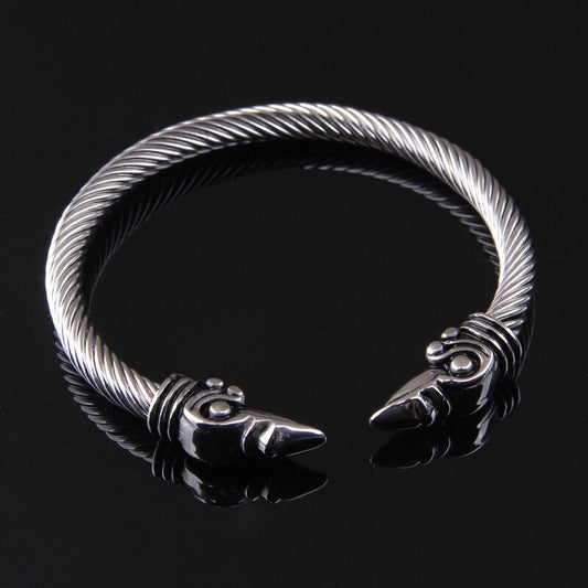 Bracelet Viking corbeaux d'Odin