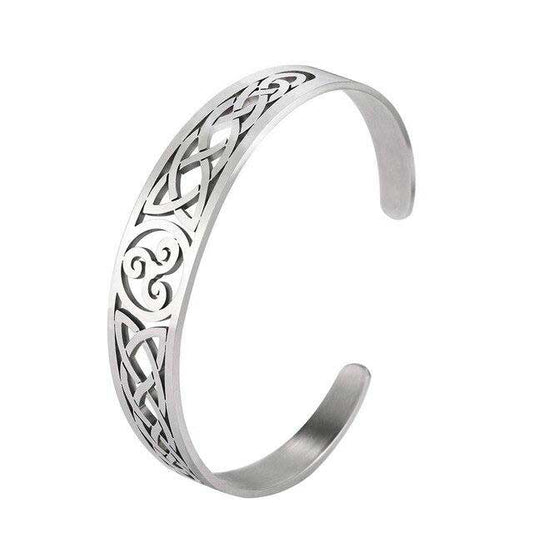 bracelet viking triskelion
