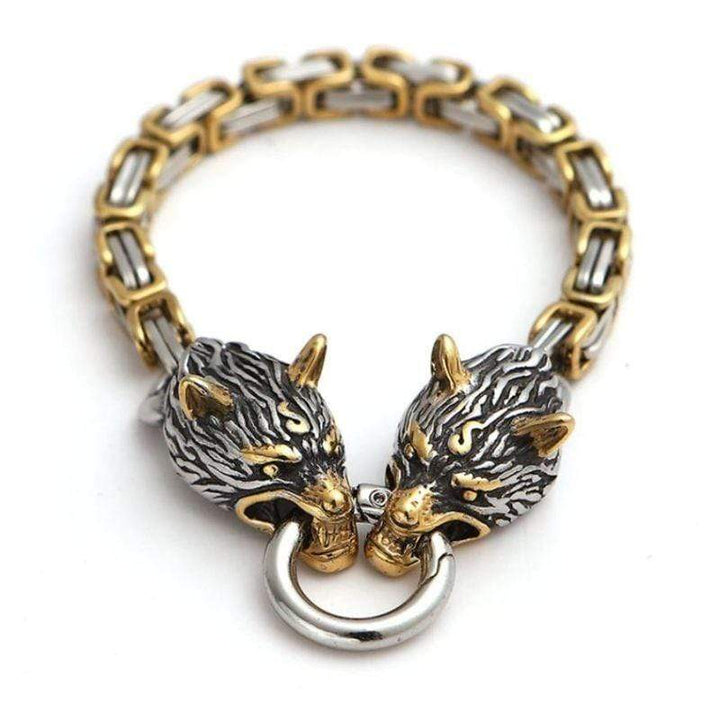 Bracelet Viking - MARTEAU ET LOUP