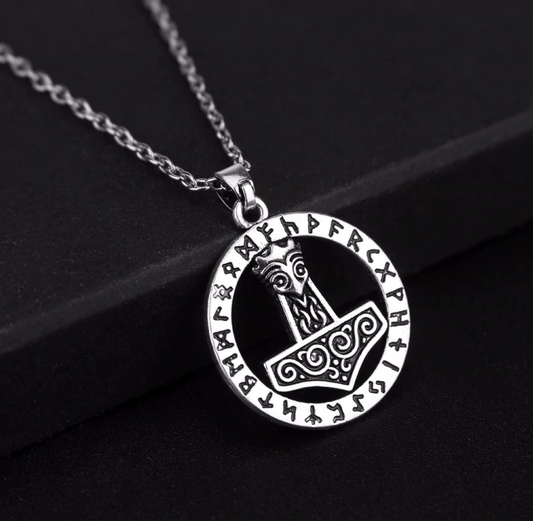 Thor's Hammer The Runic Viking Necklace