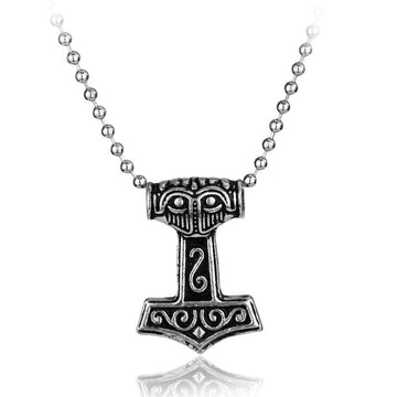 Thor's Hammer The Skidbladnir Viking Necklace