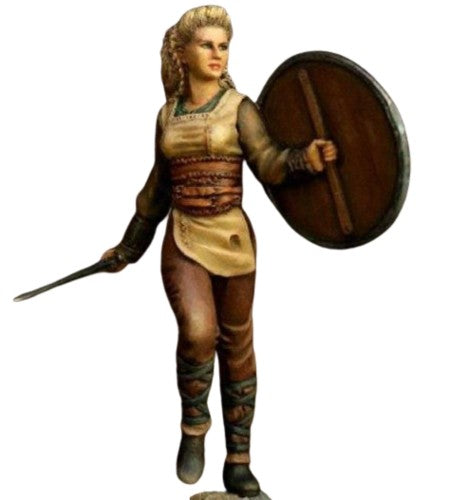 Statue Viking Femme Nordique (non peinte)