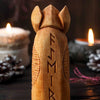 Wooden Viking statuette - Aegir