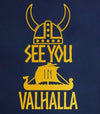 See You in Valhalla Viking Stickers