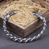 Hugin and Munin Viking Bracelet