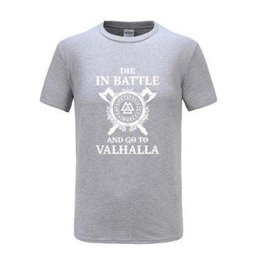 T-shirt Valhalla <br> Gris