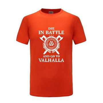 T-shirt Valhalla <br> Orange