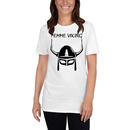 T-shirt Viking Femme Casque à corne