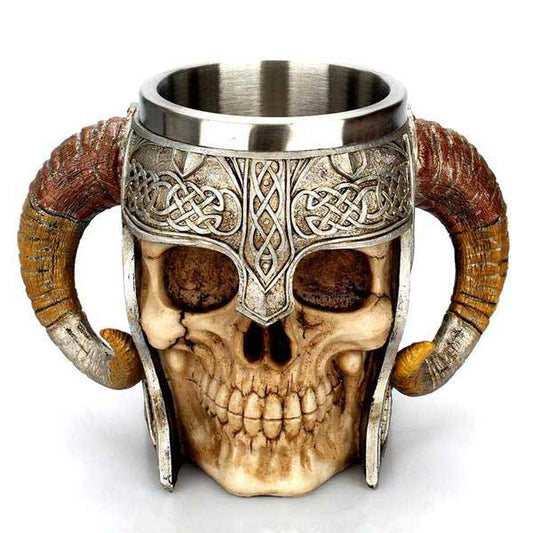 Tasse crâne de Viking