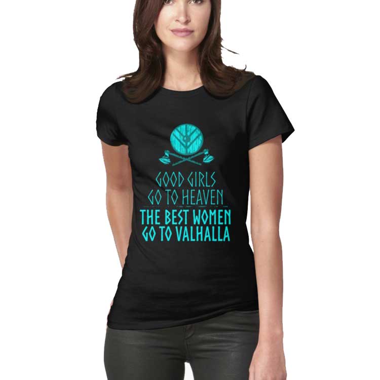 T-shirt Best Women Go To Valhalla