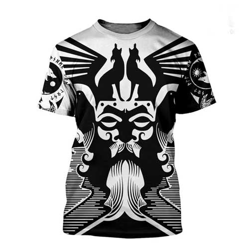 T-shirt Viking Odin Royal